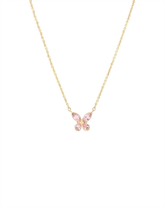 Колье "Бабочки", золото 585 Sneak peek