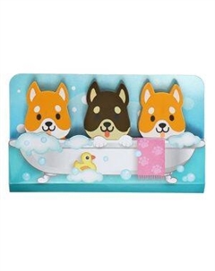 Набор ластиков de VENTE Corgi, 3 шт, 42x22x7 мм Hong xu st