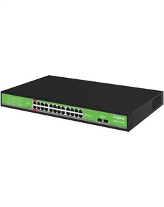 Коммутатор Digma DSP224G-2S-R400, неуправляемый