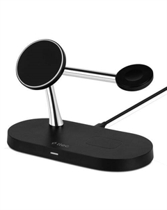 Беспроводное зарядное устройство TTEC AirCharger Quattro M, USB-A, USB-C, USB-C, 10Вт, черный Ttec
