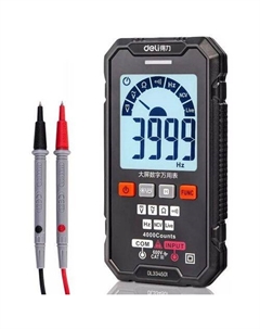 Мультиметр цифровой Deli DL334501, автоматический