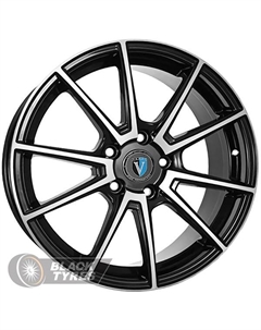 Литой диск 1704 7x17/5x114.3 D67.1 ET45, Черные Venti