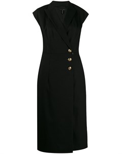 Escada платье с v образным вырезом 42 черный Escada