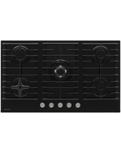 Варочная панель газовая Krona Hagel 90 BL W FC 5 конфорок черная Крона