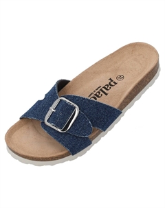 Мюли Tinos, цвет Blue/Navy/Blue denim Palado