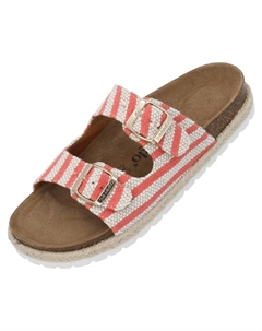 Мюли Korfu Marina, цвет Pink/White Palado