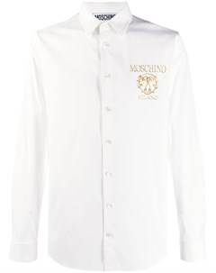 Moschino рубашка с логотипом 39 белый Moschino