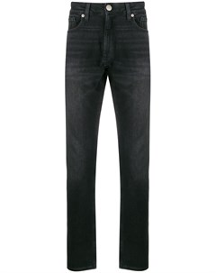 Calvin klein прямые джинсы с завышенной талией 31 черный Calvin klein