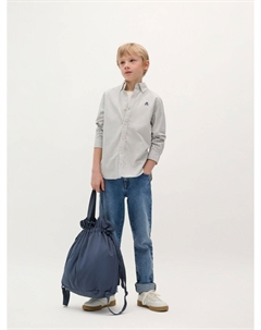 Рубашка на пуговицах классического кроя, синий Scalpers