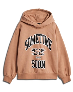 Толстовка, оранжевый Sometime soon