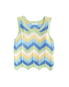 Топ, синий/светло-синий Next