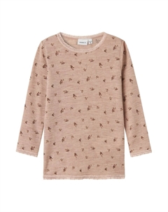 Рубашка NMFWang, серо-коричневый Name it