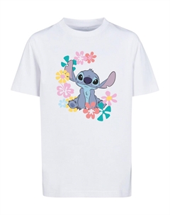 Рубашка Lilo and Stitch - Circle, белый Absolute cult