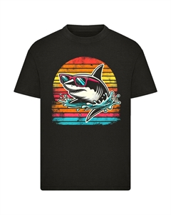 Рубашка Cooler Sommer Hai Spaß, черный F4nt4stic