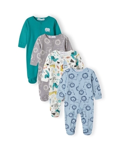 Пижама, разноцветный Minoti