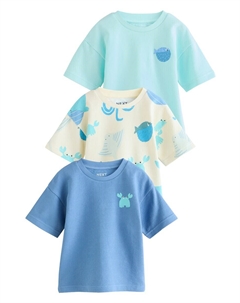 Рубашка, цвет Opal/Aqua/White Next