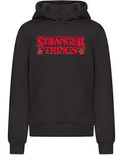 Толстовка Stranger Things - Christmas, черный Absolute cult
