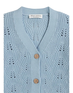 Вязаный кардиган, синий Marc o'polo