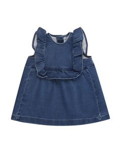 Платье, синий деним Petit bateau