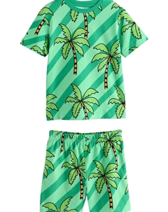 Пижама, цвет Blue/Olive/Light green Next