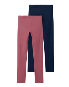 Узкие леггинсы Vivian, цвет Dark blue/Dusky pink Name it