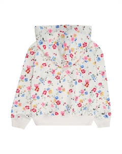 Толстовка с капюшоном на молнии, белый Gap