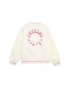 Толстовка с капюшоном на молнии, белый S.oliver