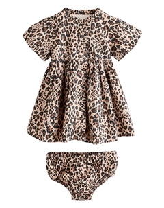 Платье, цвет Chestnut brown/Light brown/Dark brown Next