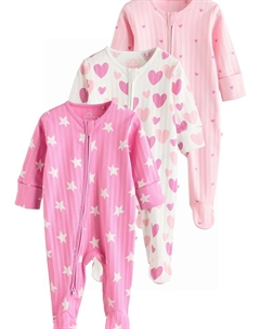 Пижама, цвет Pink/Magenta/Light pink Next