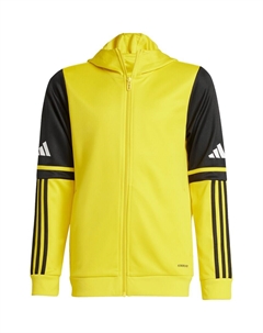 Спортивная толстовка с капюшоном на молнии, желтый Adidas performance