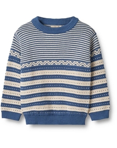 Свитер, синий Wheat