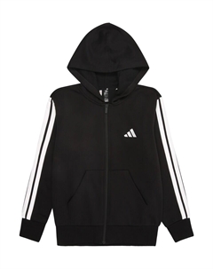 Спортивная толстовка с капюшоном на молнии Essentials, черный Adidas sportswear