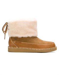 Низкие угги с меховой отделкой Ugg australia