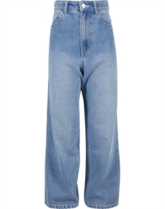 Джинсы свободного кроя, синий деним Karl kani