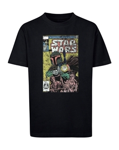 Рубашка Star Wars - Boba Fett Comic, черный Absolute cult