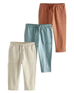 Брюки свободного кроя, цвет Ecru/Dusty blue/Auburn/Cappuccino Next