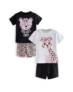 Пижама Leopard, разноцветный Denokids