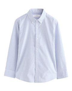 Рубашка на пуговицах классического кроя, цвет Blue/White Next