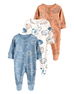 Пижама, цвет Dusty blue/White Next