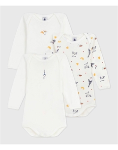 Комбинезон, белый Petit bateau