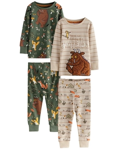 Пижама, цвет Cream/Green Next