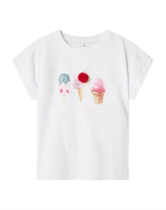 Рубашка NMFJOSEPHINA, белый Name it