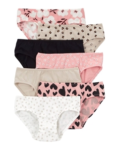 Трусы, цвет Beige/Rose/Black/White Carter`s