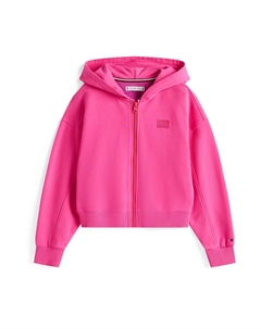 Толстовка с капюшоном на молнии, розовый Tommy hilfiger