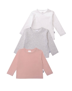 Рубашка, цвет Grey/Rose/White Лилипут