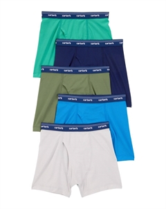Трусы, цвет marine blue/Azure/Green/White Carter`s