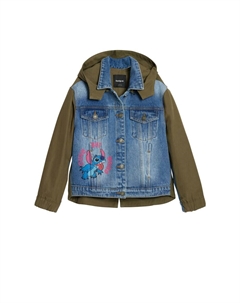 Куртка межсезонная Stitch, цвет Blue/Olive Desigual