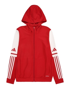 Спортивная толстовка с капюшоном на молнии SQ25, красный Adidas performance