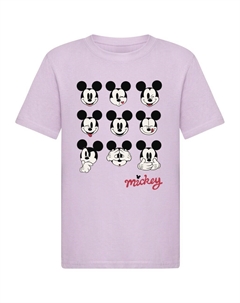 Рубашка Mickey Mouse - Many Faces, светло-фиолетовый Absolute cult