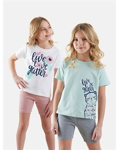 Пижама Flowers, разноцветный Denokids